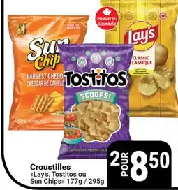 Pasquier Croustilles Lay's, Tostitos ou Sun Chips offer