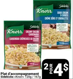 Pasquier Plat d'accompagnement Sidekicks offer