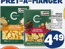 Marché Bonichoix COMPLIMENTS PASTA offer