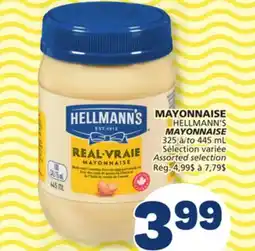 Marché Bonichoix HELLMANN'S MAYONNAISE offer