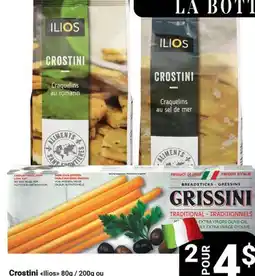 Pasquier Crostini llios offer