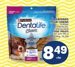 Marché Bonichoix PURINA DENTALIFE, DENTACHEW DOG TREATS offer