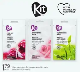 Proxim Kit Selected facial masks offer