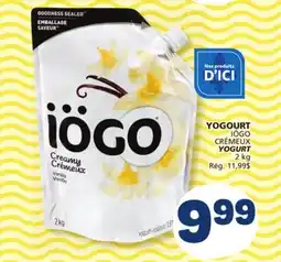 Marché Bonichoix IÖGO YOGURT offer