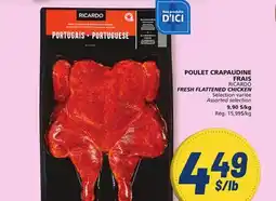 Marché Bonichoix RICARDO FRESH FLATTENED CHICKEN offer