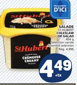 Marché Bonichoix ST-HUBERT COLESLAW OR SALAD offer