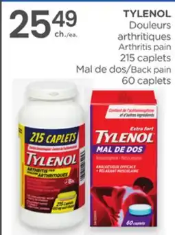 Proxim TYLENOL Douleurs arthritiques offer