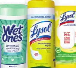 Proxim LYSOL, WET ONES offer