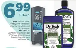 Proxim DOVE MEN+CARE, DR TEAL'S offer