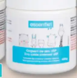 Familiprix Essentiel Ihle's paste, 500 g or Zinc ointment, 450 g offer