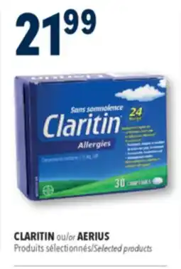 Familiprix CLARITIN or AERIUS, Selected products offer