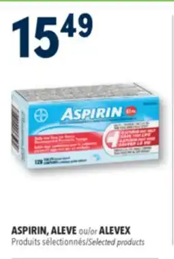 Familiprix ASPIRIN, Selected products offer