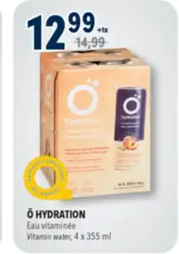 Familiprix Ö HYDRATION Vitamin water, 4x 355ml offer