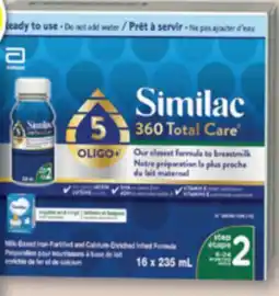 Familiprix SIMILAC, 360 Total Care, Infant formula, ready to feed offer