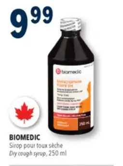 Familiprix BIOMEDIC Dry cough syrup, 250ml offer