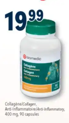 Familiprix BIOMEDIC, Collagen, Anti-Inflammatory, 400 mg, 90 capsules offer