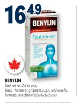 Familiprix BENYLIN All-in-one, Cough, cold and flu offer