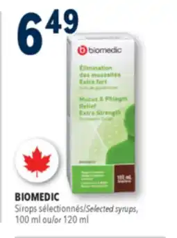Familiprix Biomedic guaifenesin syrup mucus & phlegm relief extra strength offer