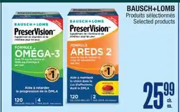 Jean Coutu BAUSCH+LOMB Selected products offer