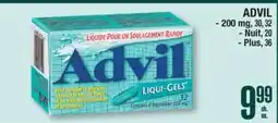 Jean Coutu ADVIL 200 mg, Nuit, Plus offer