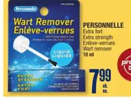 Jean Coutu PERSONNELLE Extra strength Wart remover offer