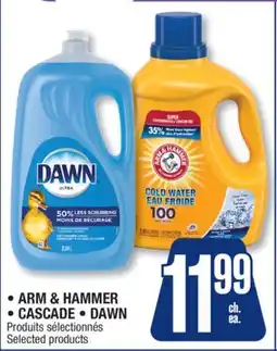 Jean Coutu ARM & HAMMER, CASCADE, DAWN Selected products offer