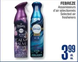 Jean Coutu FEBREZE Selected air fresheners offer
