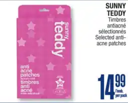 Jean Coutu SUNNY TEDDY Selected anti- acne patches offer