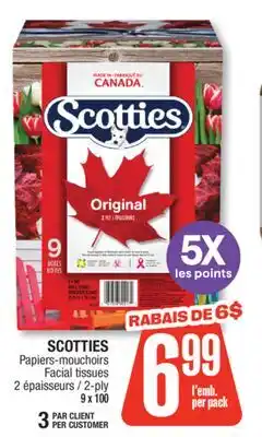 Jean Coutu SCOTTIES Facial tissues offer