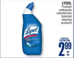 Jean Coutu LYSOL Selected cleaning products offer