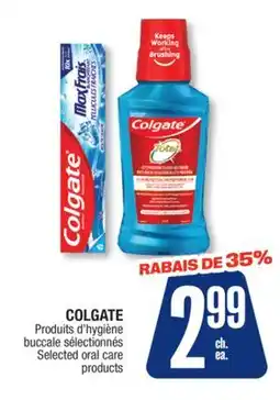 Jean Coutu COLGATE Selected oral care products offer