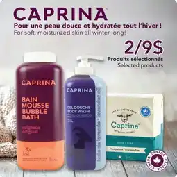 Jean Coutu CAPRINA Selected products offer