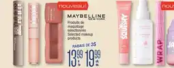 Jean Coutu MAYBELLINE NEW YORK Selected makeup products offer