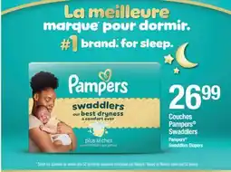 Jean Coutu Pampers Swaddlers Diapers offer