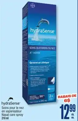 Jean Coutu HYDRASENSE Nasal care spray offer