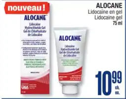 Jean Coutu ALOCANE Lidocaine gel offer