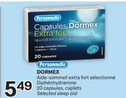 Brunet PERSONNELLE DORMEX Aide-sommeil extra fort sélectionné Diphénhydramine offer