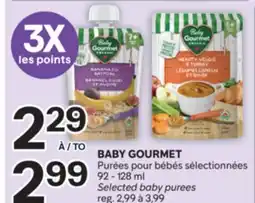 Brunet BABY GOURMET Purées pour bébés sélectionnées offer
