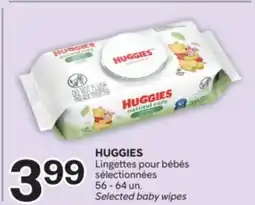 Brunet HUGGIES Lingettes pour bébés sélectionnées offer