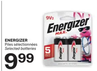 Brunet ENERGIZER Piles sélectionnées offer