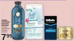 Brunet HERBAL ESSENCES, GILLETTE, PANTENE Produits sélectionnés offer