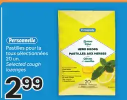 Brunet PERSONNELLE Pastilles pour la toux sélectionnées offer