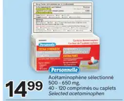 Brunet PERSONNELLE Acétaminophène sélectionné offer