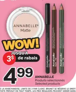 Brunet ANNABELLE Produits sélectionnés offer