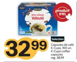 Brunet Selection Capsules de café K-Cups offer