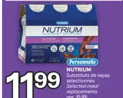 Brunet NUTRIUM Substituts de repas sélectionnés offer
