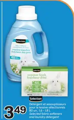 Brunet SELECTION Détergent et assouplisseurs pour la lessive sélectionnés offer