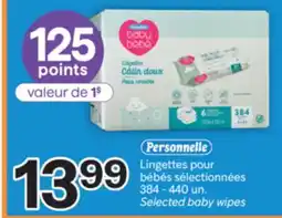 Brunet IRRESISTIBLE Lingettes pour bébés sélectionnées offer