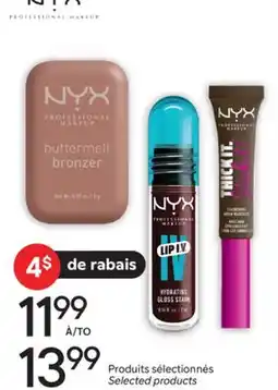Brunet NYX Produits sélectionnés offer