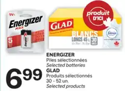 Brunet ENERGIZER Piles sélectionnées offer